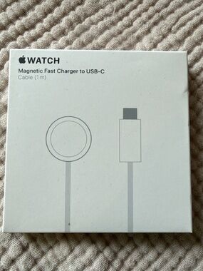 Apple Watch Magnetic Fast Charger USB-C Cable 1m Genuine OEM Fast Charging New